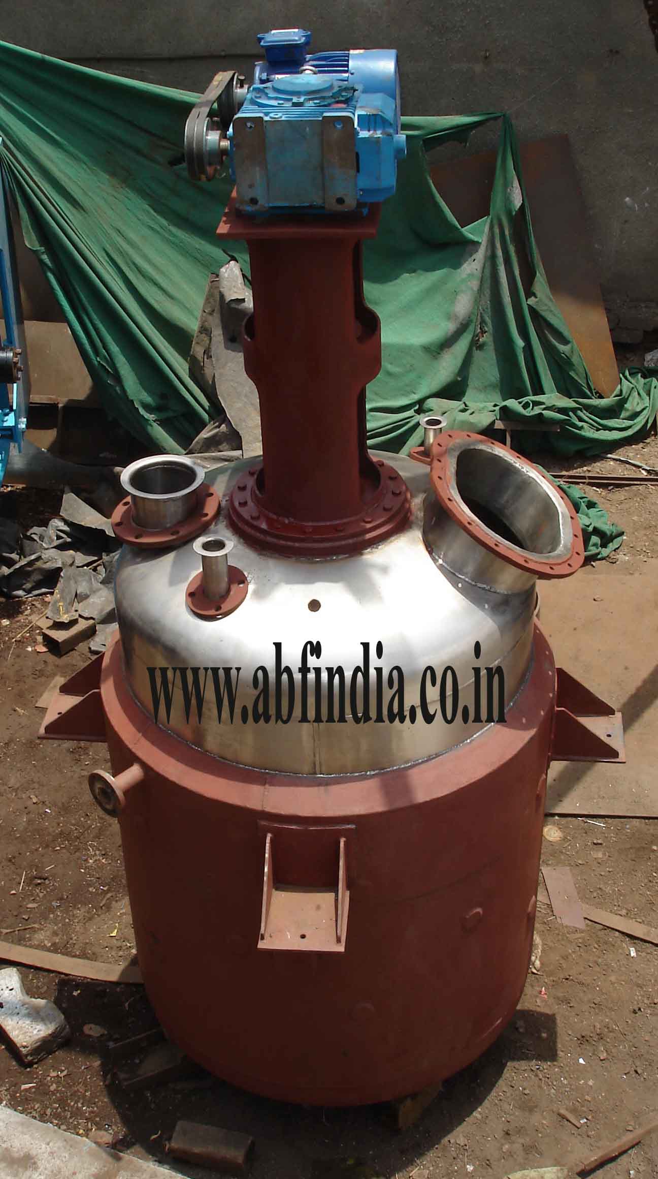 Stainless Steel jacketed Reaction Vessel Manfacturer