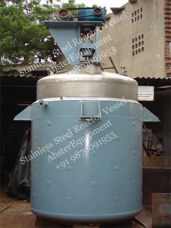 Stainless Steel Jacketed Resin Reactors For Unsaturated Polyester Resin Alkyd Resin and Epoxy Resin